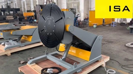 Posicionador de soldagem hidráulica de 3 eixos, carga máxima de 3000 kg, para soldagem de flange de tubo