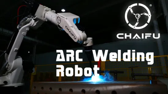 Robô de soldagem a arco com rastreamento a laser de robustez com pulso oco extensível para soluções de automação de metal